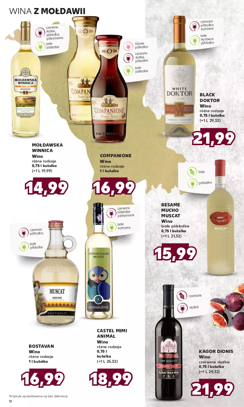 Gazetka promocyjna Kaufland - Barek Kauflandu - ważna 02.11 do 15.11.2023 - strona 13 - produkty: AniOne, Lack, Mus, Wino, Wino białe, Wino czerwone