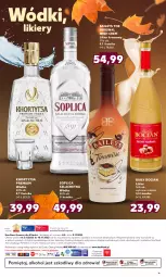 Gazetka promocyjna Kaufland - Barek Kauflandu - Gazetka - ważna od 15.11 do 15.11.2023 - strona 16 - produkty: Biały Bocian, Gin, Soplica, Wódka, Wagi, Mięta, Likier