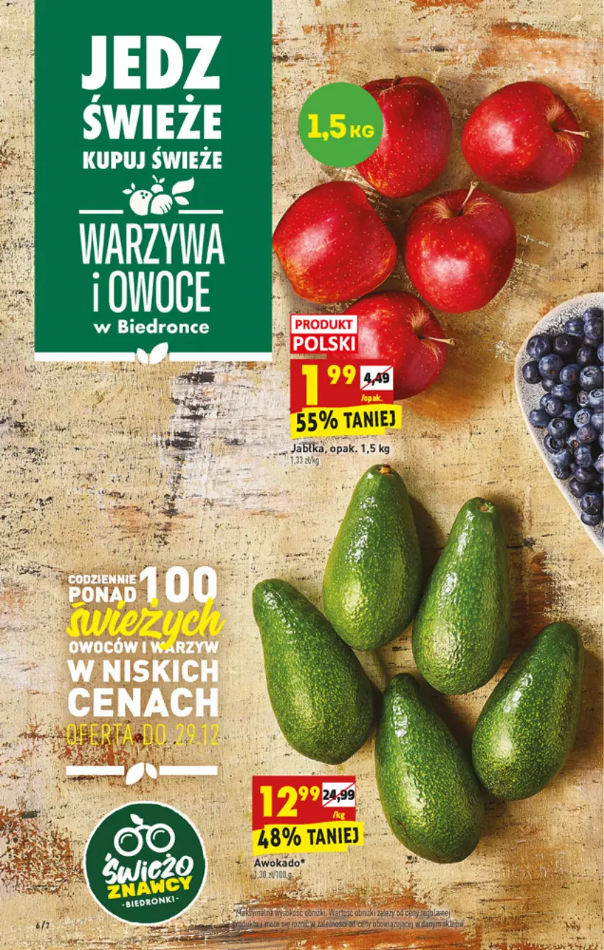 Gazetka promocyjna Biedronka - W tym tygodniu - ważna 27.12 do 31.12.2021 - strona 6 - produkty: Jabłka, Por