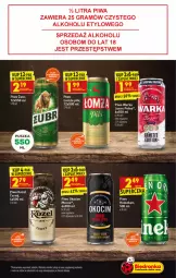 Gazetka promocyjna Biedronka - W tym tygodniu - Gazetka - ważna od 31.12 do 31.12.2021 - strona 45 - produkty: Piwa, Piwo, Koc, Gra, Heineken, Warka, Okocim, Fa