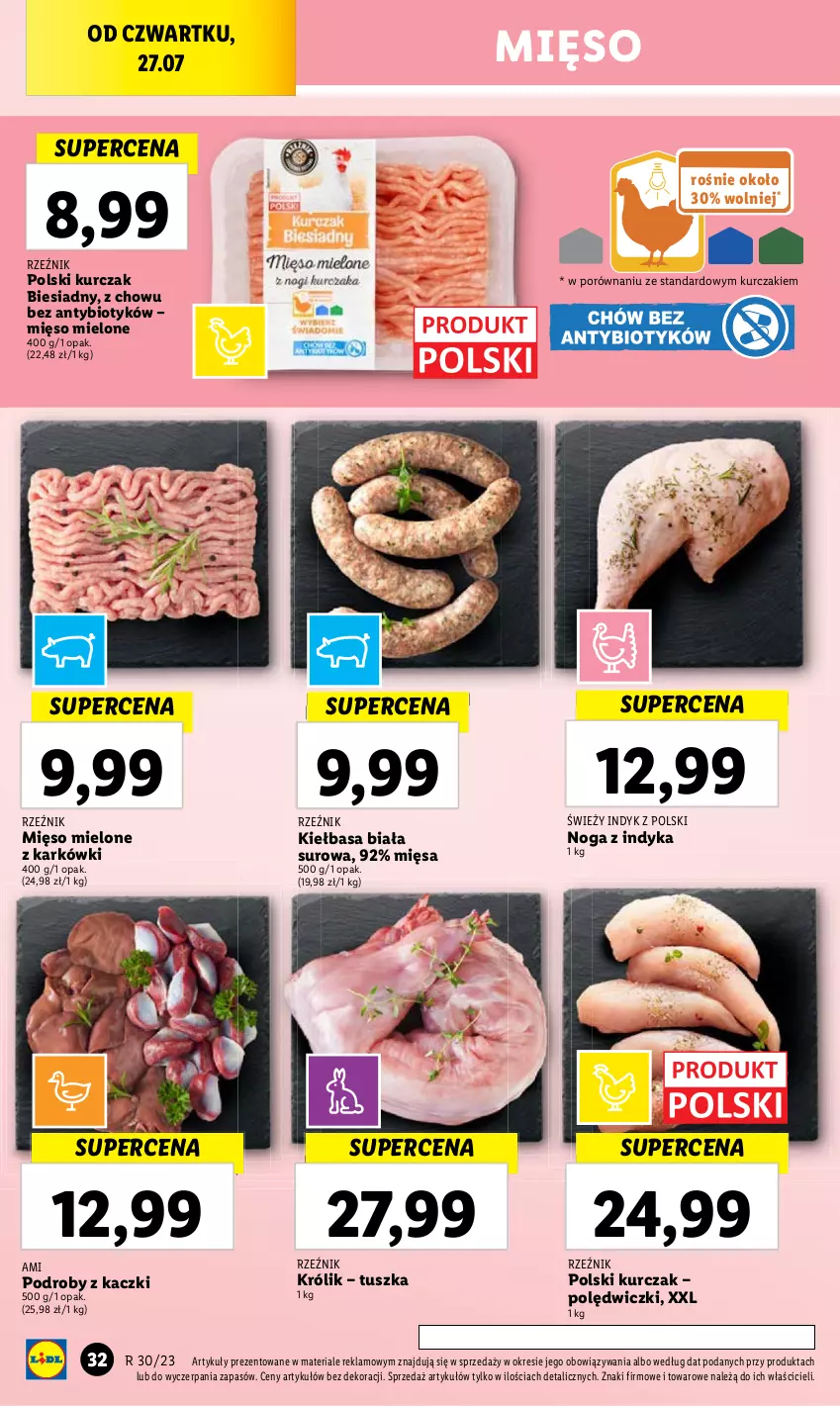 Gazetka promocyjna Lidl - GAZETKA - ważna 27.07 do 29.07.2023 - strona 48 - produkty: Kurczak, Podroby z kaczki, Por