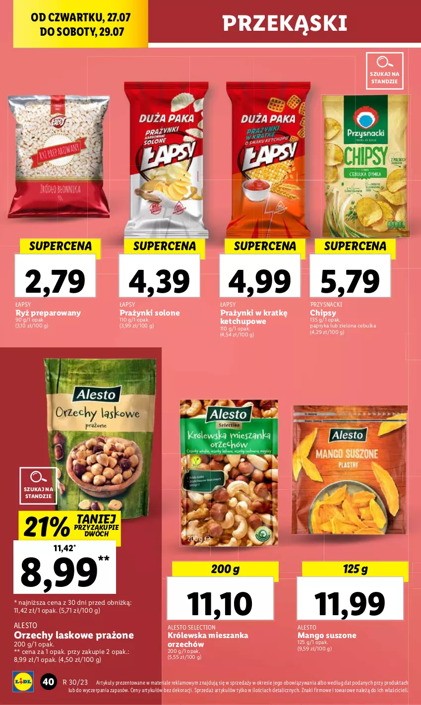 Gazetka promocyjna Lidl - GAZETKA - ważna 27.07 do 29.07.2023 - strona 58 - produkty: Mango, Papryka