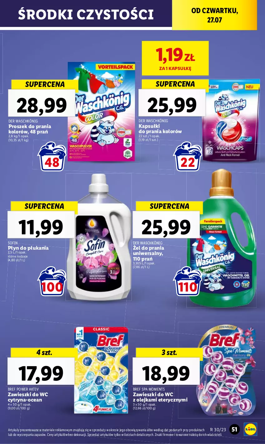 Gazetka promocyjna Lidl - GAZETKA - ważna 27.07 do 29.07.2023 - strona 69 - produkty: Bref, König, Moments