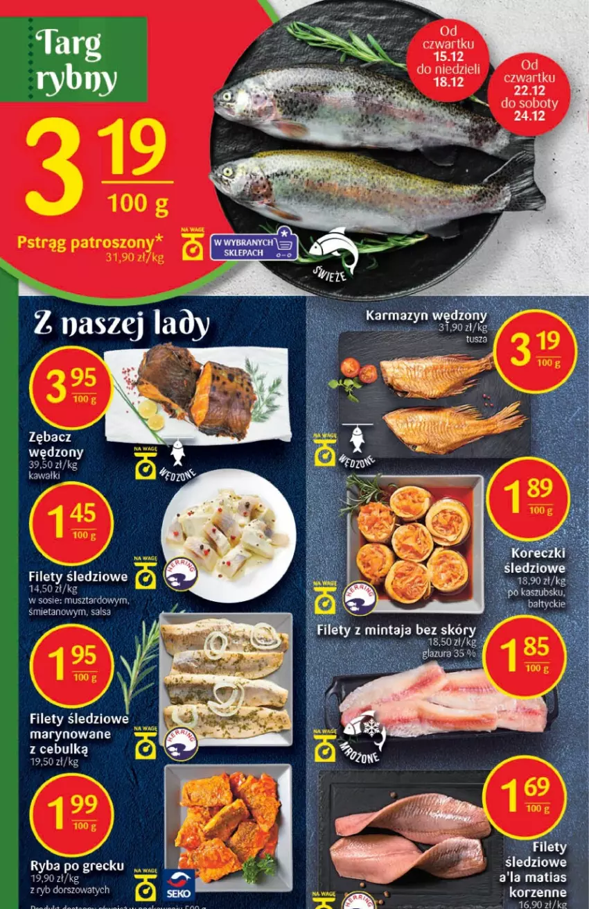 Gazetka promocyjna Delikatesy Centrum - Gazetka DC49 - ważna 15.12 do 26.12.2022 - strona 16 - produkty: Kawa, Mus, Ryba, Ryba po grecku, Salsa, Sos