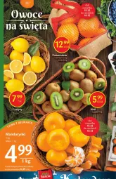Gazetka promocyjna Delikatesy Centrum - Gazetka DC49 - Gazetka - ważna od 26.12 do 26.12.2022 - strona 10 - produkty: Mandarynki, Cytryny, Kosz, Kiwi, Pomarańcze
