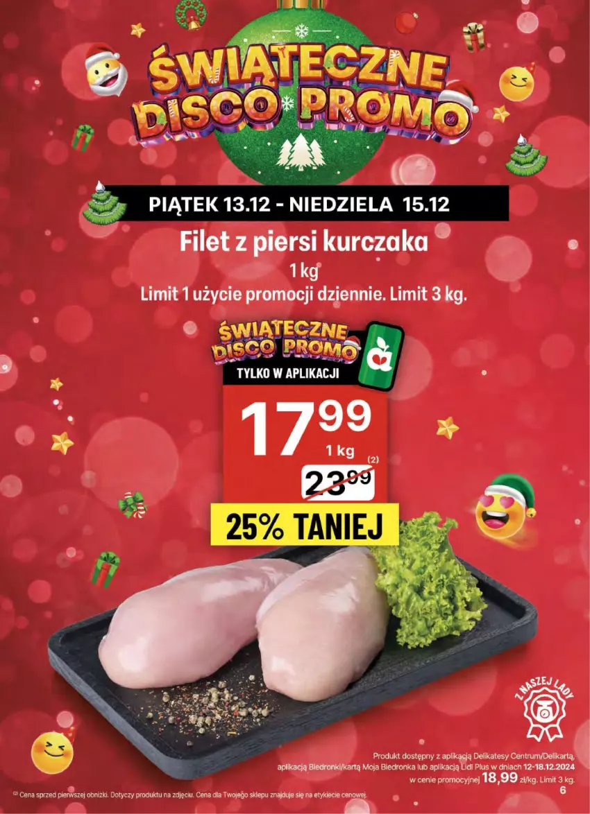 Gazetka promocyjna Delikatesy Centrum - NOWA GAZETKA Delikatesy Centrum od 12 grudnia! 12-18.12.2024 - ważna 12.12 do 18.12.2024 - strona 6 - produkty: Filet z piersi kurczaka, Kurczak, Rum