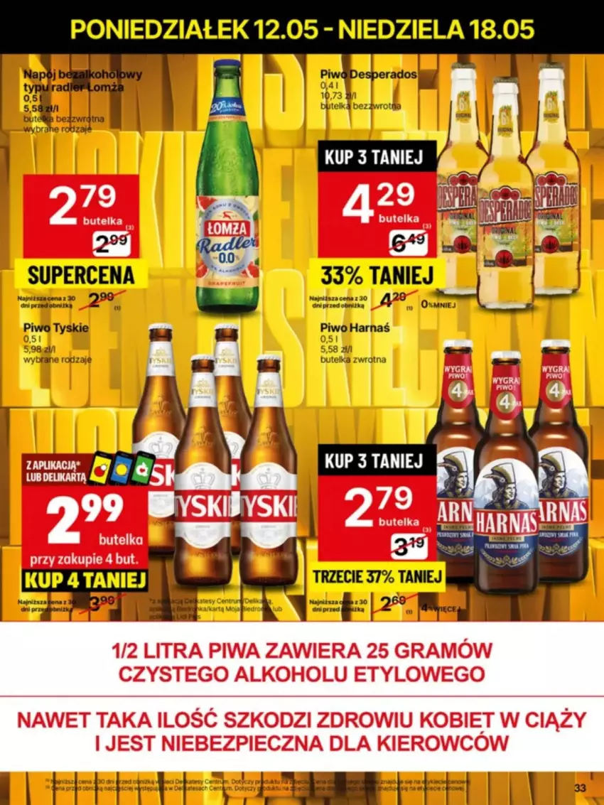 Gazetka promocyjna Delikatesy Centrum - ważna 12.05 do 14.05.2025 - strona 27 - produkty: Fa, Gin, Gra, Piec, Piwa