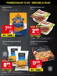 Gazetka promocyjna Delikatesy Centrum - Gazetka - ważna od 14.05 do 14.05.2025 - strona 19 - produkty: Ser, Hamburger, Taca, Lion, Pizza, Burger, Frytki, Piekarnik, Fa