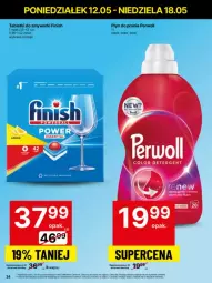 Gazetka promocyjna Delikatesy Centrum - Gazetka - ważna od 14.05 do 14.05.2025 - strona 28 - produkty: Płyn do prania, Rum, Finish, Tablet, Lack, Perwoll, Zmywarki, Tabletki do zmywarki