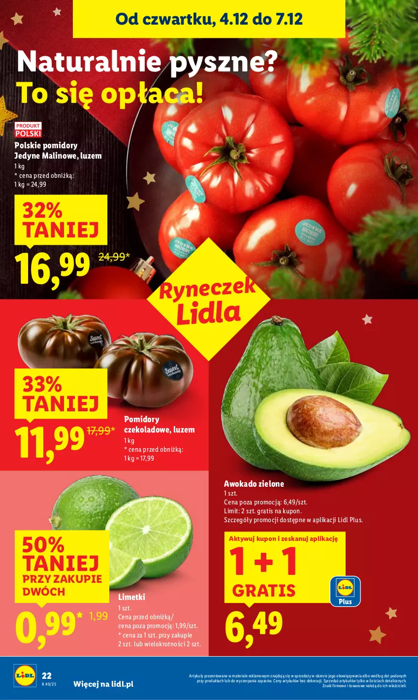 Gazetka promocyjna Lidl - GAZETKA - ważna 04.12 do 07.12.2025 - strona 24 - produkty: Gra, Pomidory