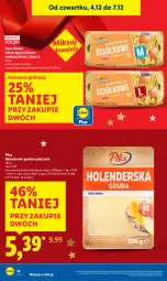 Gazetka promocyjna Lidl - GAZETKA - Gazetka - ważna od 07.12 do 07.12.2025 - strona 14 - produkty: Jaja, Pilos, Gouda