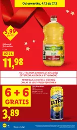 Gazetka promocyjna Lidl - GAZETKA - Gazetka - ważna od 07.12 do 07.12.2025 - strona 18 - produkty: Piwa, Gra, Tatra, Olej rzepakowy, Olej