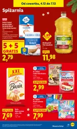 Gazetka promocyjna Lidl - GAZETKA - Gazetka - ważna od 07.12 do 07.12.2025 - strona 63 - produkty: Gra, Cukier, Kuchnia, Dr. Oetker, Mąka, Basia, Olej rzepakowy, Olej, Mąka tortowa