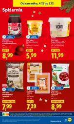 Gazetka promocyjna Lidl - GAZETKA - Gazetka - ważna od 07.12 do 07.12.2025 - strona 65 - produkty: Sałatka, Pierogi, Krokiety, Sałatka warzywna, Sałat, Kapustą