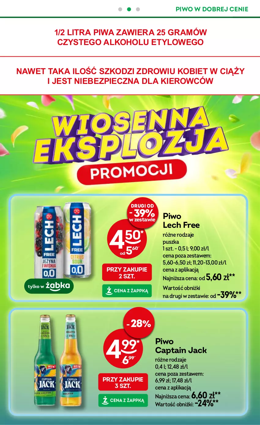 Gazetka promocyjna Żabka - ważna 13.03 do 26.03.2024 - strona 20 - produkty: Captain Jack, Gra, Piec, Piwa, Piwo