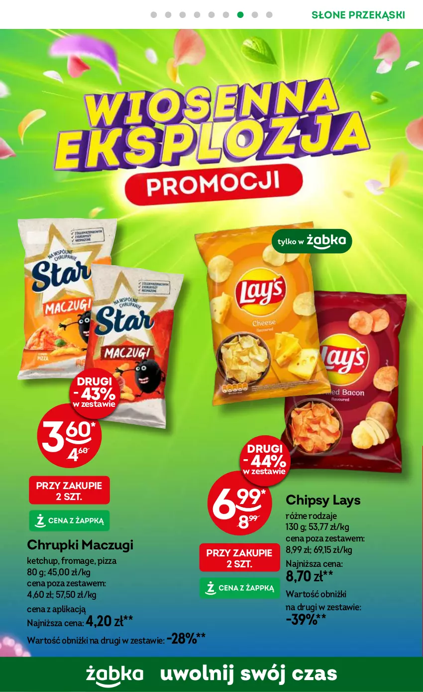 Gazetka promocyjna Żabka - ważna 13.03 do 26.03.2024 - strona 28 - produkty: Chipsy, Chrupki, Ketchup, Pizza