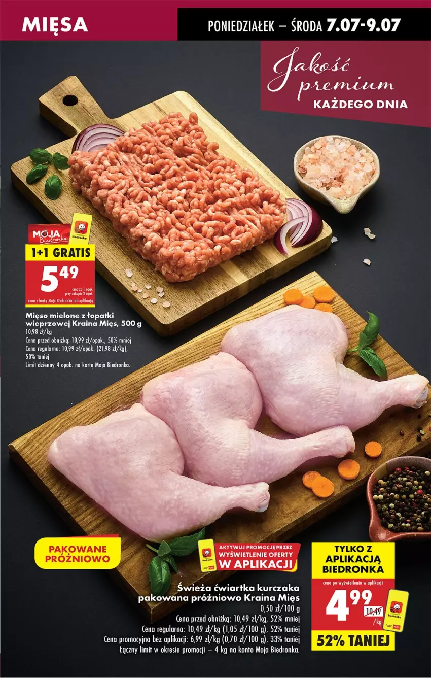 Gazetka promocyjna Biedronka - Od Poniedziałku - ważna 07.07 do 12.07.2025 - strona 29 - produkty: Kurczak, Mięso, Mięso mielone