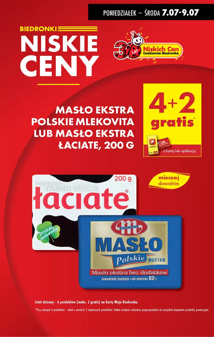 Gazetka promocyjna Biedronka - Od Poniedziałku - ważna 07.07 do 12.07.2025 - strona 5 - produkty: Fa, Gra, Masło, Mleko, Mlekovita, Por