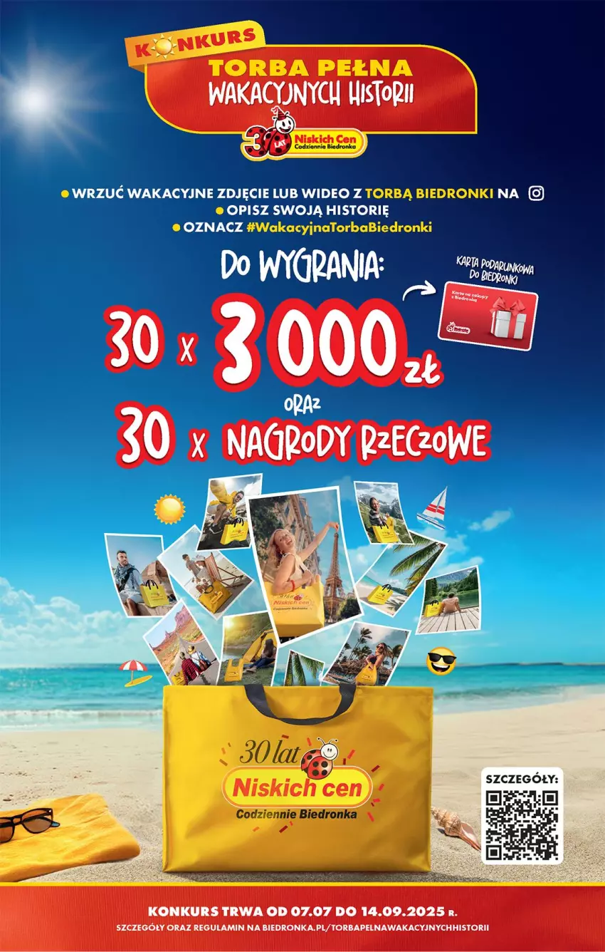 Gazetka promocyjna Biedronka - Od Poniedziałku - ważna 07.07 do 12.07.2025 - strona 52 - produkty: Torba