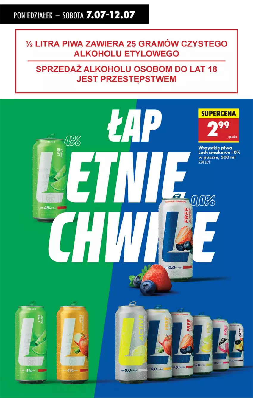 Gazetka promocyjna Biedronka - Od Poniedziałku - ważna 07.07 do 12.07.2025 - strona 74 - produkty: Gra, Piwa