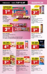 Gazetka promocyjna Biedronka - Od Poniedziałku - Gazetka - ważna od 12.07 do 12.07.2025 - strona 54 - produkty: Kit Kat, Gra, Prince Polo, Tera, Twix, Wafle, Lion, 7 Days, Tonik, Rogal, Baton, Kakao, Góralki