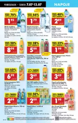 Gazetka promocyjna Biedronka - Od Poniedziałku - Gazetka - ważna od 12.07 do 12.07.2025 - strona 58 - produkty: Woda zrodlana, Dawtona, Nałęczowianka, Sok, Por, Mus, Ananas, Napoje, LANA, Tymbark, Smoothie, Woda mineralna, Napój niegazowany, Woda, Napój, Kokos, Hortex