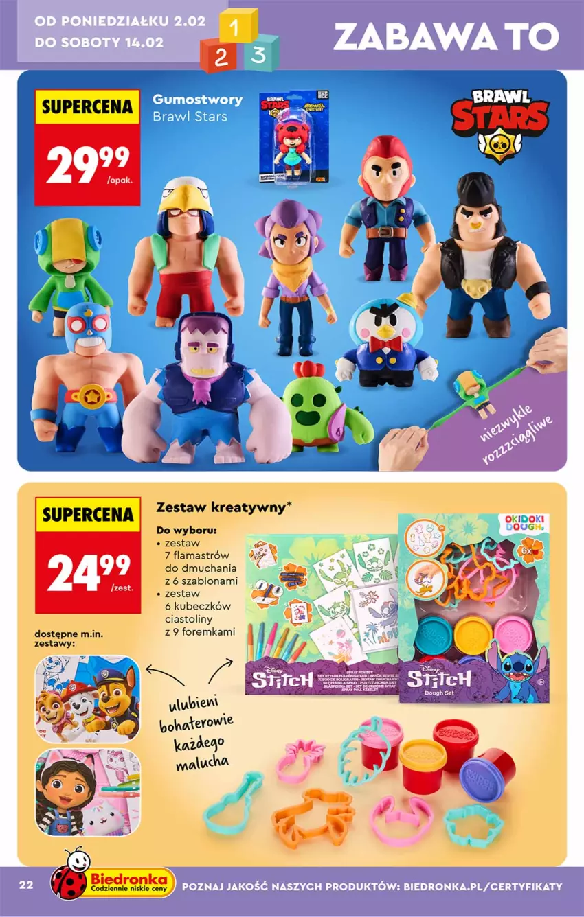 Gazetka promocyjna Biedronka - Okazje Tygodnia - ważna 31.01 do 14.02.2026 - strona 22
