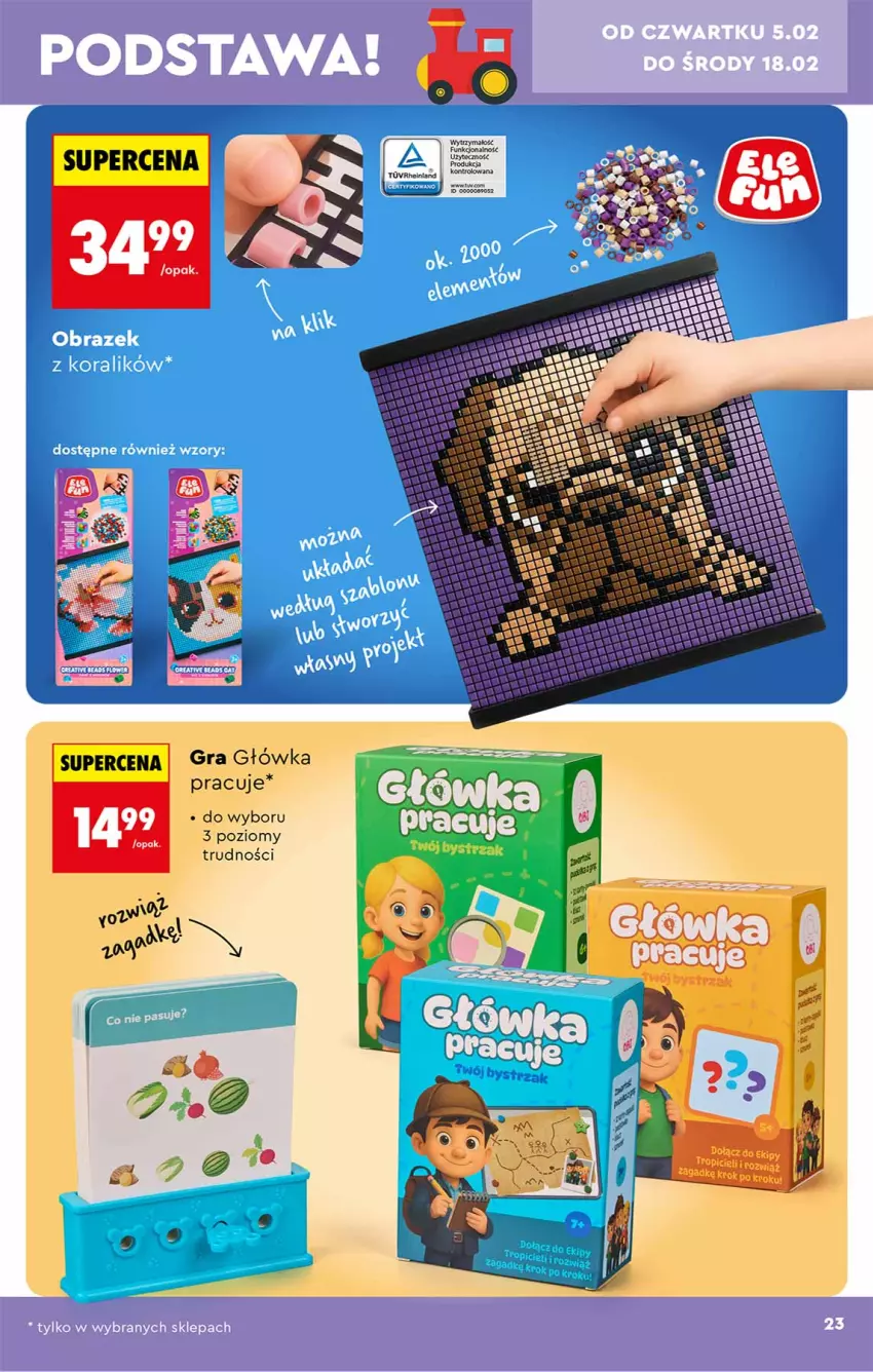 Gazetka promocyjna Biedronka - Okazje Tygodnia - ważna 31.01 do 14.02.2026 - strona 23 - produkty: HP