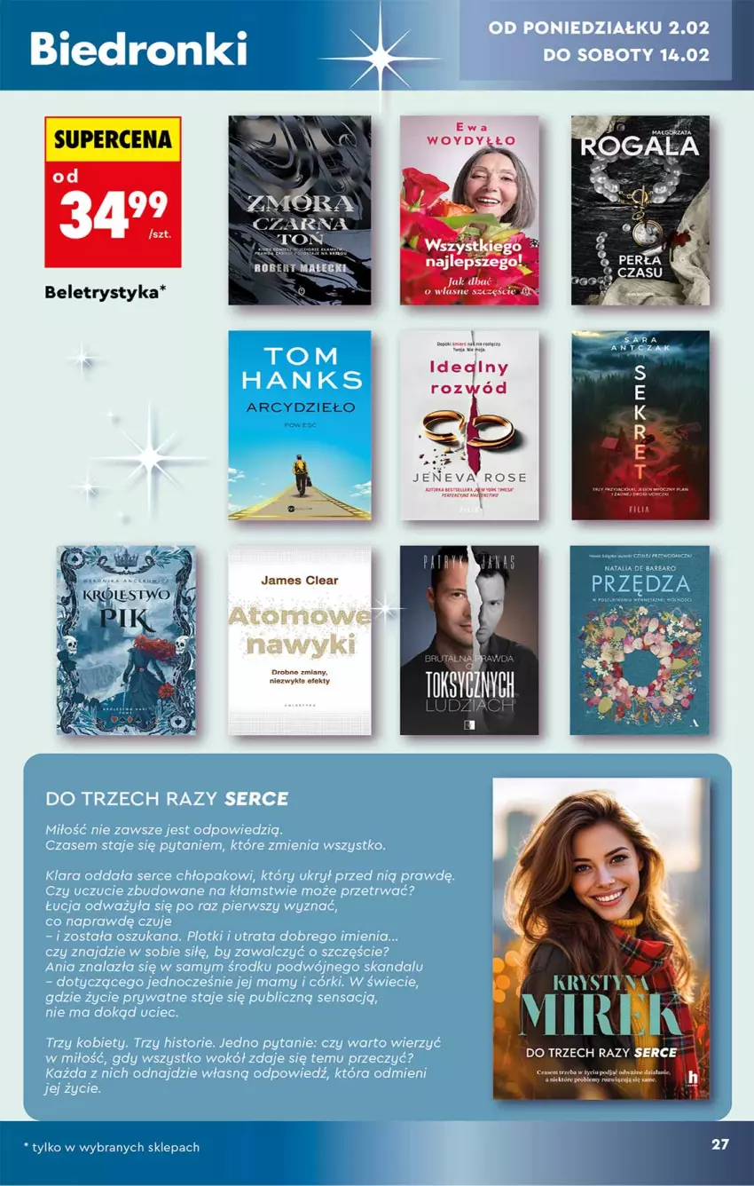 Gazetka promocyjna Biedronka - Okazje Tygodnia - ważna 31.01 do 14.02.2026 - strona 27 - produkty: Fa, Ser
