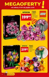 Gazetka promocyjna Biedronka - Okazje Tygodnia - Gazetka - ważna od 14.02 do 14.02.2026 - strona 2 - produkty: Tulipan, LEGO, Bukiet, Klocki