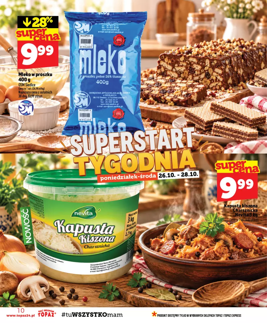 Gazetka promocyjna Topaz - Gazetka - ważna 22.10 do 28.10.2026 - strona 10