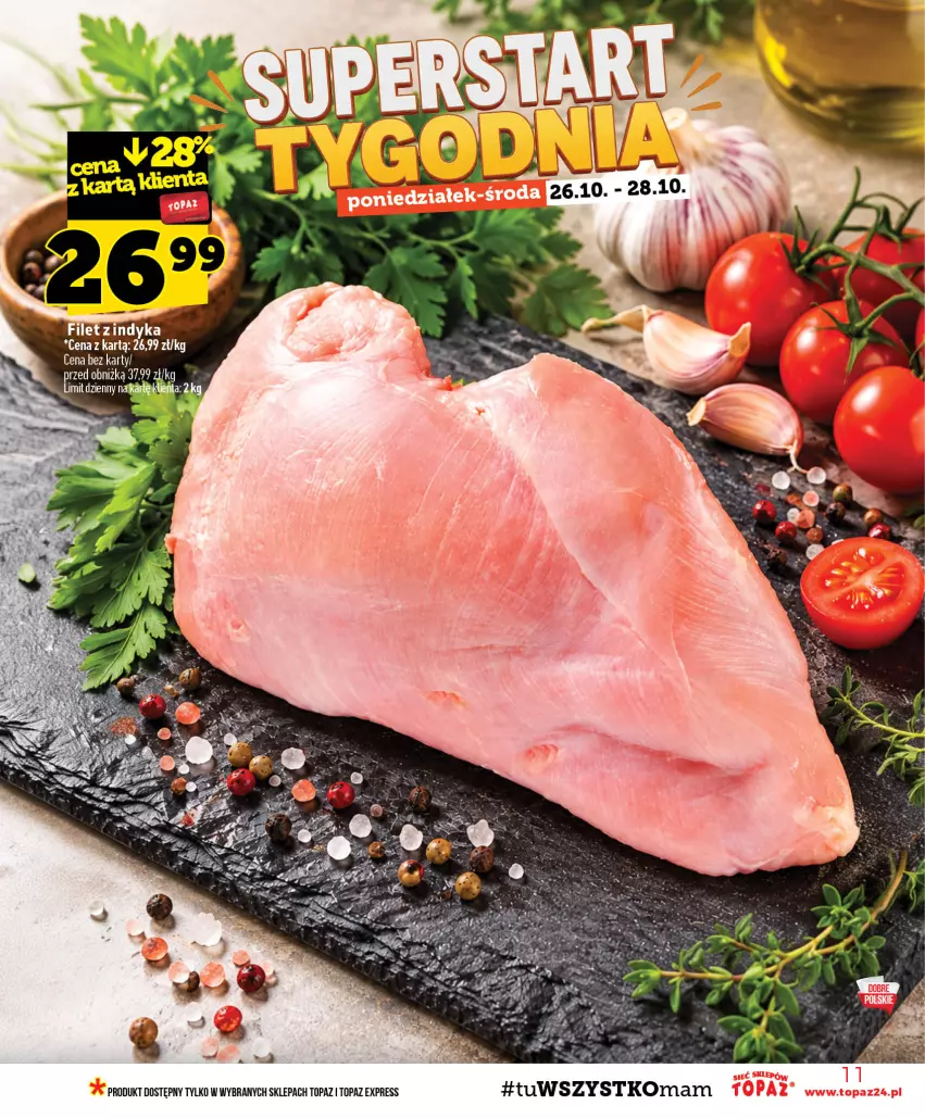 Gazetka promocyjna Topaz - Gazetka - ważna 22.10 do 28.10.2026 - strona 11 - produkty: Top
