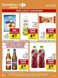 Gazetka promocyjna Carrefour - Gazetka Express - Gazetka - ważna od 16.03 do 16.03.2026 - strona 2 - produkty: Piwa, Piwo, Ser, Sól, Por, Gra, Piątnica, Jogurt, Tyskie, Rogal, Tymbark, Napój, Jogurt pitny, LG