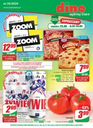 Gazetka promocyjna Dino - Gazetka 34 / 2024 - Gazetka - ważna od 27.08 do 27.08.2024 - strona 1 - produkty: Piwo, JBL, Dr. Oetker, Pizza, Fa