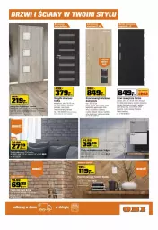 Gazetka promocyjna Obi - Gazetka OBI - Gazetka - ważna od 26.12 do 26.12.2021 - strona 23 - produkty: Klamka, Gra, Skrzydło drzwiowe, Tran, Drzwi zewnętrzne, Wkładki, Drzwi, Fa