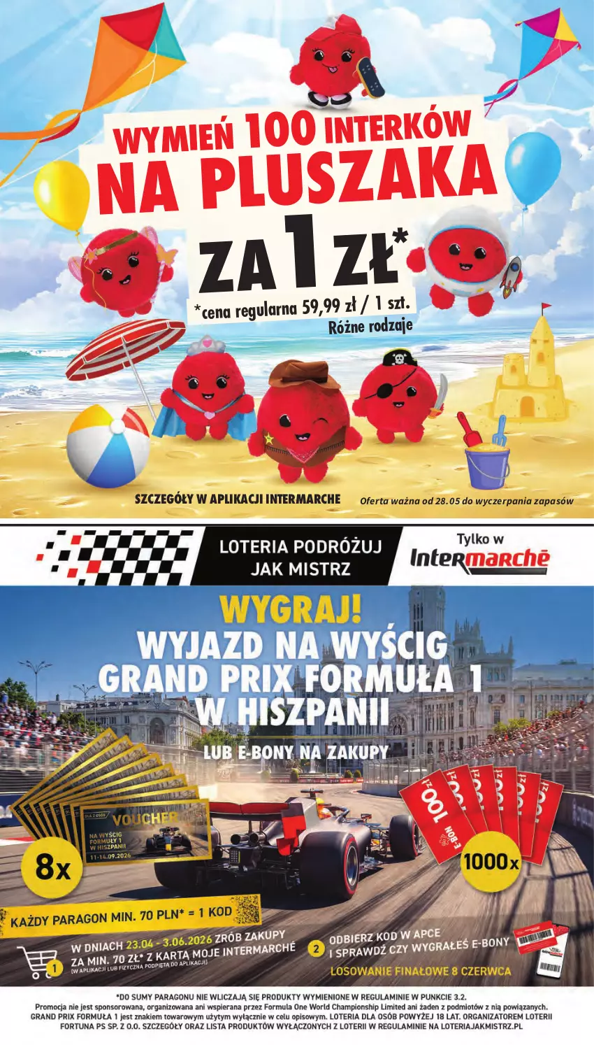 Gazetka promocyjna Intermarche - Gazetka promocyjna - ważna 28.05 do 02.06.2026 - strona 23 - produkty: Pluszak
