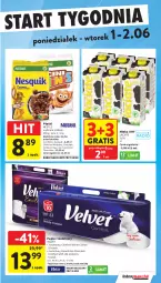 Gazetka promocyjna Intermarche - Gazetka promocyjna - Gazetka - ważna od 02.06 do 02.06.2026 - strona 47 - produkty: Cheerios, Gra, Papier, Nesquik, Papier toaletowy, Velvet, Lion, Cini Minis, Nestlé, Mleko