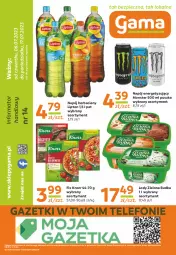 Gazetka promocyjna Gama - Gazetka Gama - Gazetka - ważna od 06.07 do 06.07.2024 - strona 12 - produkty: Piec, Ser, Telefon, Lody, Lipton, Zielona Budka, Napój, Knorr