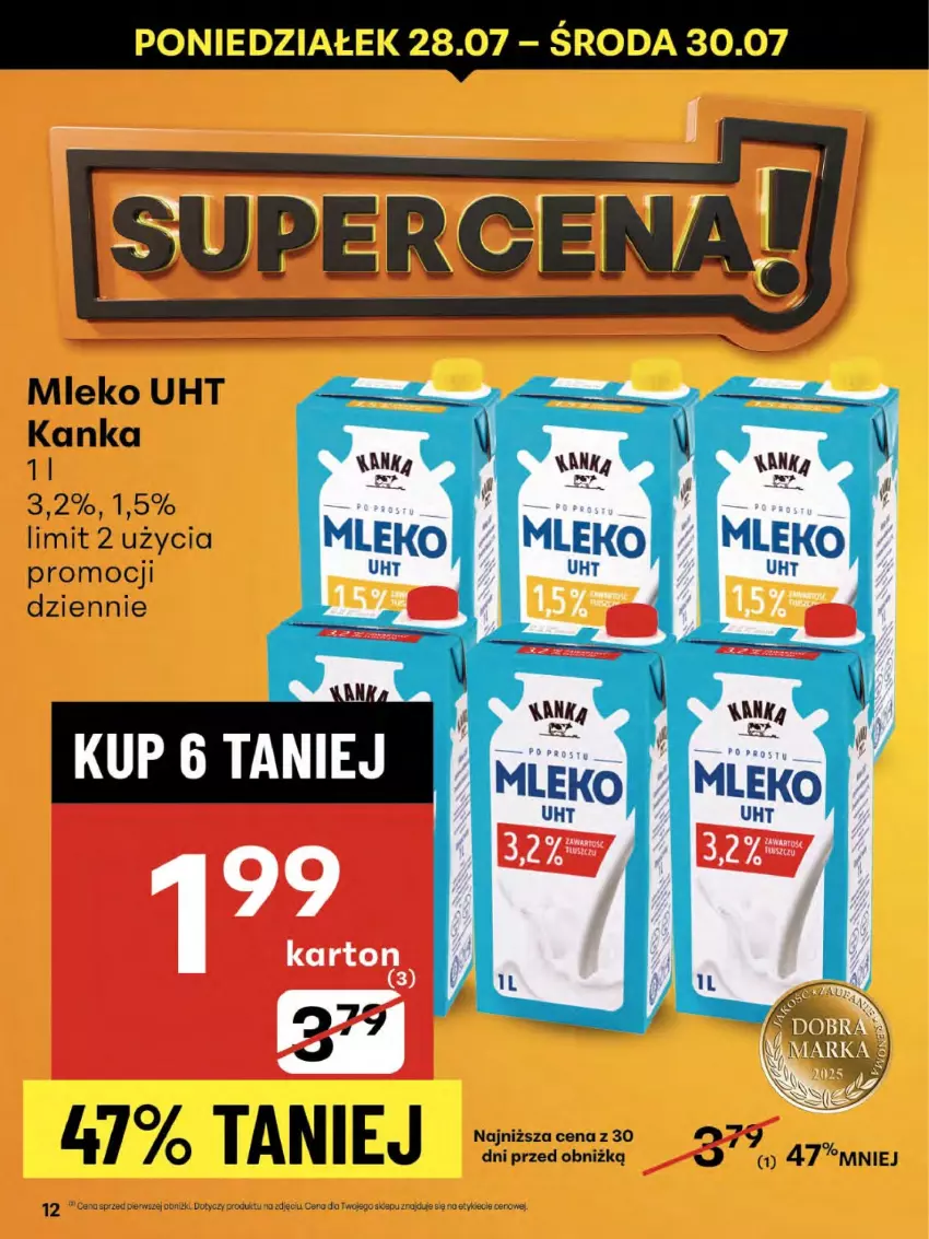 Gazetka promocyjna Delikatesy Centrum - Franczyza DC30 Czwartek - ważna 24.07 do 30.07.2025 - strona 12