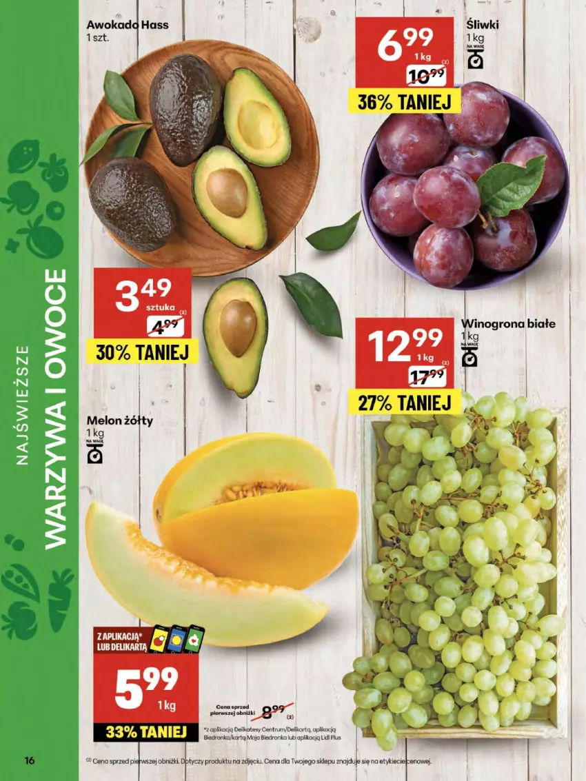 Gazetka promocyjna Delikatesy Centrum - Franczyza DC30 Czwartek - ważna 24.07 do 30.07.2025 - strona 16 - produkty: Melon, Rum