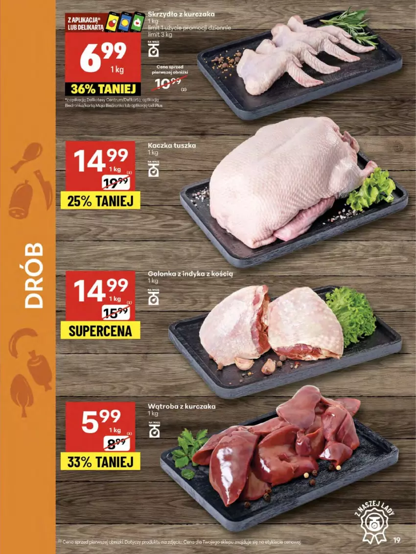 Gazetka promocyjna Delikatesy Centrum - Franczyza DC30 Czwartek - ważna 24.07 do 30.07.2025 - strona 19 - produkty: Kaczka, Koc, Rum, Tusz