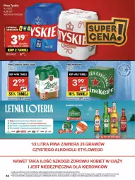 Gazetka promocyjna Delikatesy Centrum - Franczyza DC30 Czwartek - Gazetka - ważna od 30.07 do 30.07.2025 - strona 46 - produkty: Piwa, Piwo, Piec, Rum, Por, Gra, Heineken, Tyskie