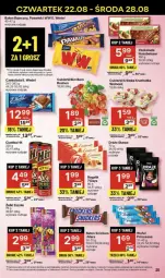 Gazetka promocyjna Delikatesy Centrum - Gazetka - ważna od 28.08 do 28.08.2024 - strona 18 - produkty: Ciastka, Princessa, Ser, Rum, Cukier, Kawa, 7 Days, Rogal, Czekolada, Baton, E. Wedel, Cukierki