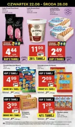 Gazetka promocyjna Delikatesy Centrum - Gazetka - ważna od 28.08 do 28.08.2024 - strona 19 - produkty: Lubisie, Ciastka, Rum, Por, Gra, Chrupki, Lody, Herbatniki, Monster Munch