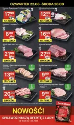 Gazetka promocyjna Delikatesy Centrum - Gazetka - ważna od 28.08 do 28.08.2024 - strona 7 - produkty: Kurczak, Szynka wieprzowa, Tusz, Szynka, Schab wieprzowy, Szponder wołowy