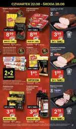 Gazetka promocyjna Delikatesy Centrum - Gazetka - ważna od 28.08 do 28.08.2024 - strona 9 - produkty: Piec, Polędwica, Rum, Papier, Lody, Szynka, Papier do pieczenia, Grill, Ocet, Folia aluminiowa, LG