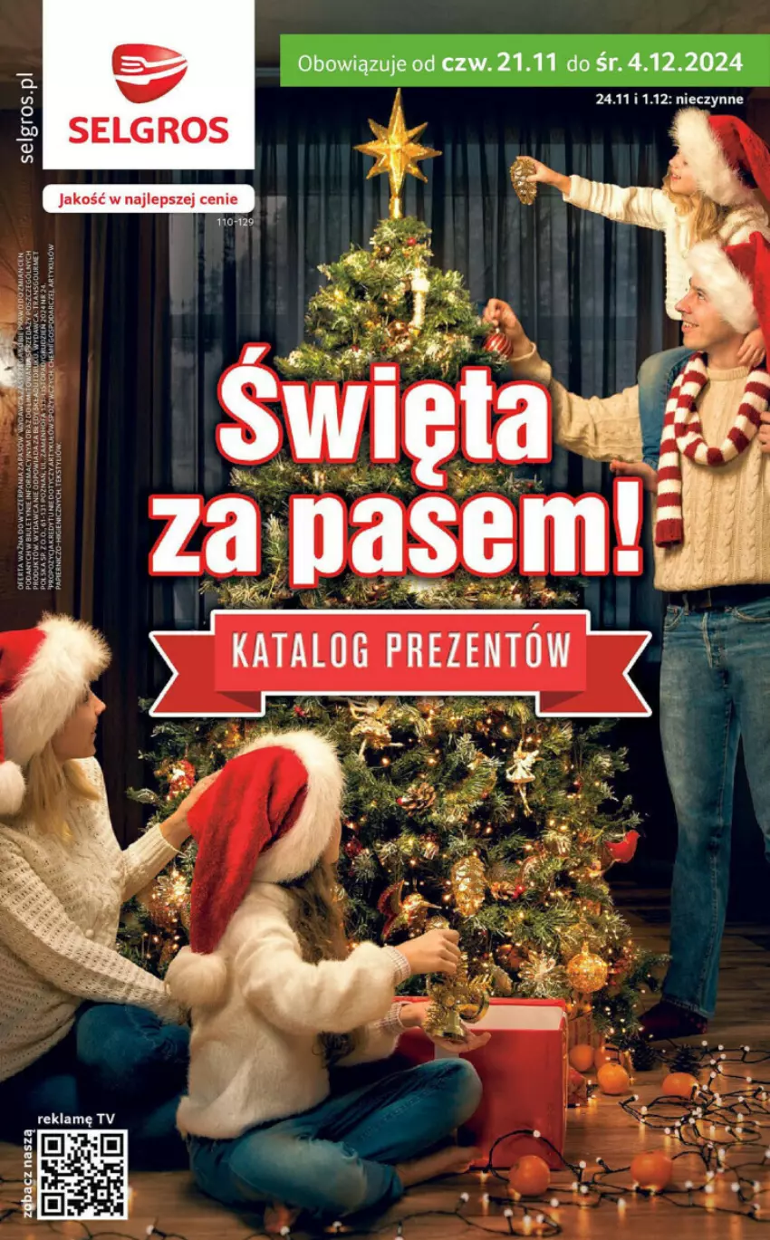 Gazetka promocyjna Selgros - ważna 21.11 do 04.12.2024 - strona 1 - produkty: Fa