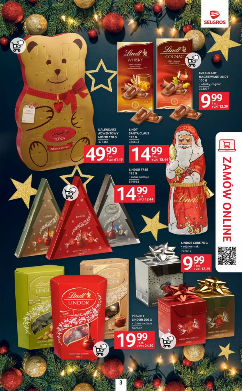 Gazetka promocyjna Selgros - ważna 21.11 do 04.12.2024 - strona 14 - produkty: Fa, Kalendarz, LG, Praliny, Whisky