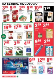 Gazetka promocyjna Spar - EuroSpar - Gazetka - ważna od 07.02 do 07.02.2024 - strona 6 - produkty: Kurczak, Pierogi, Ketchup, Hummus, Kujawski, Ser, Sól, Mus, Papier, Finish, Bell, Mieszanka studencka, Tablet, Kuchnia, Truskawki, Tortilla, Płyn do płukania, Ręcznik, Mąka, Mola, Fairy, Olej rzepakowy, Bella, Pudliszki, Płyn do mycia, Zmywarki, Olej, Pomidory, Heinz, Szpinak, Fa