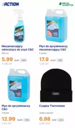 Gazetka promocyjna Action - Gazetka - ważna od 16.01 do 16.01.2024 - strona 12 - produkty: Odmrażacz do szyb, Czapka, Mola, Płyn do spryskiwaczy